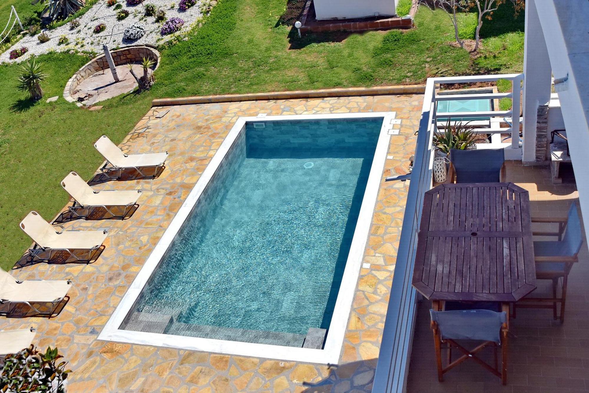 Antorina Beachfront Villas With Private Pools Kamari  Exterior photo